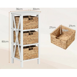 Comoda Costway JV11436WH (White) Thumb