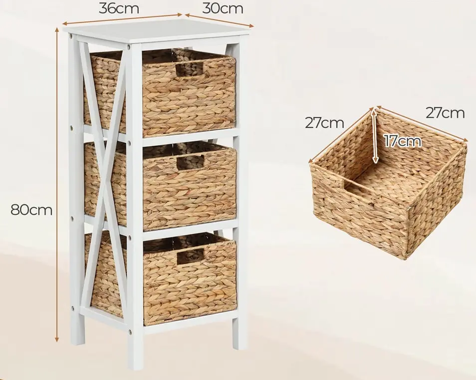Comoda Costway JV11436WH (White)