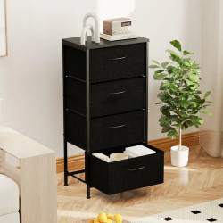 Комод Costway JV13110DK (Black) Thumb