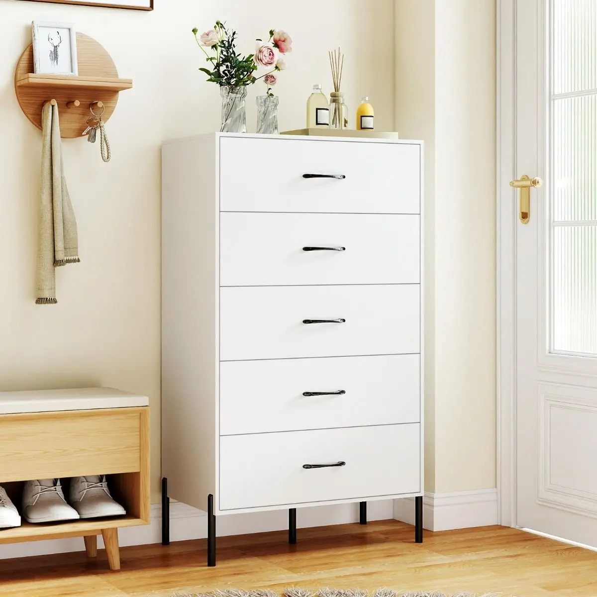 Comoda Costway JV13212WH (White) - 5