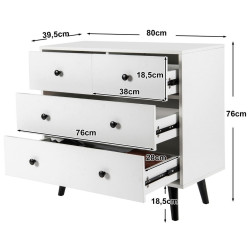 Comod Costway JZ10190WH (White) Thumb