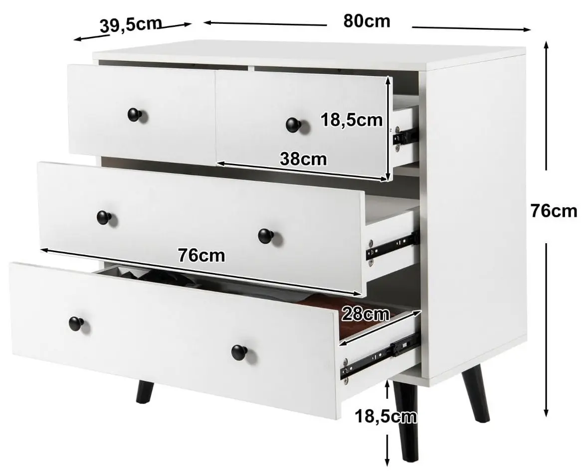 Comod Costway JZ10190WH (White)