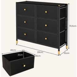 Comoda Costway JZ10220BK (Black) Thumb