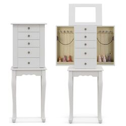 Comoda pentru bijuterii Costway JV11044WH (White) Thumb