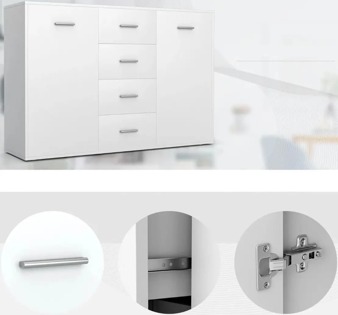 Tumba Costway JV10166WH (White) - 3