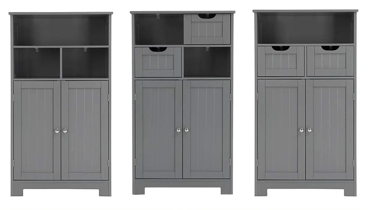 Тумба Costway JV12221GR (Grey)