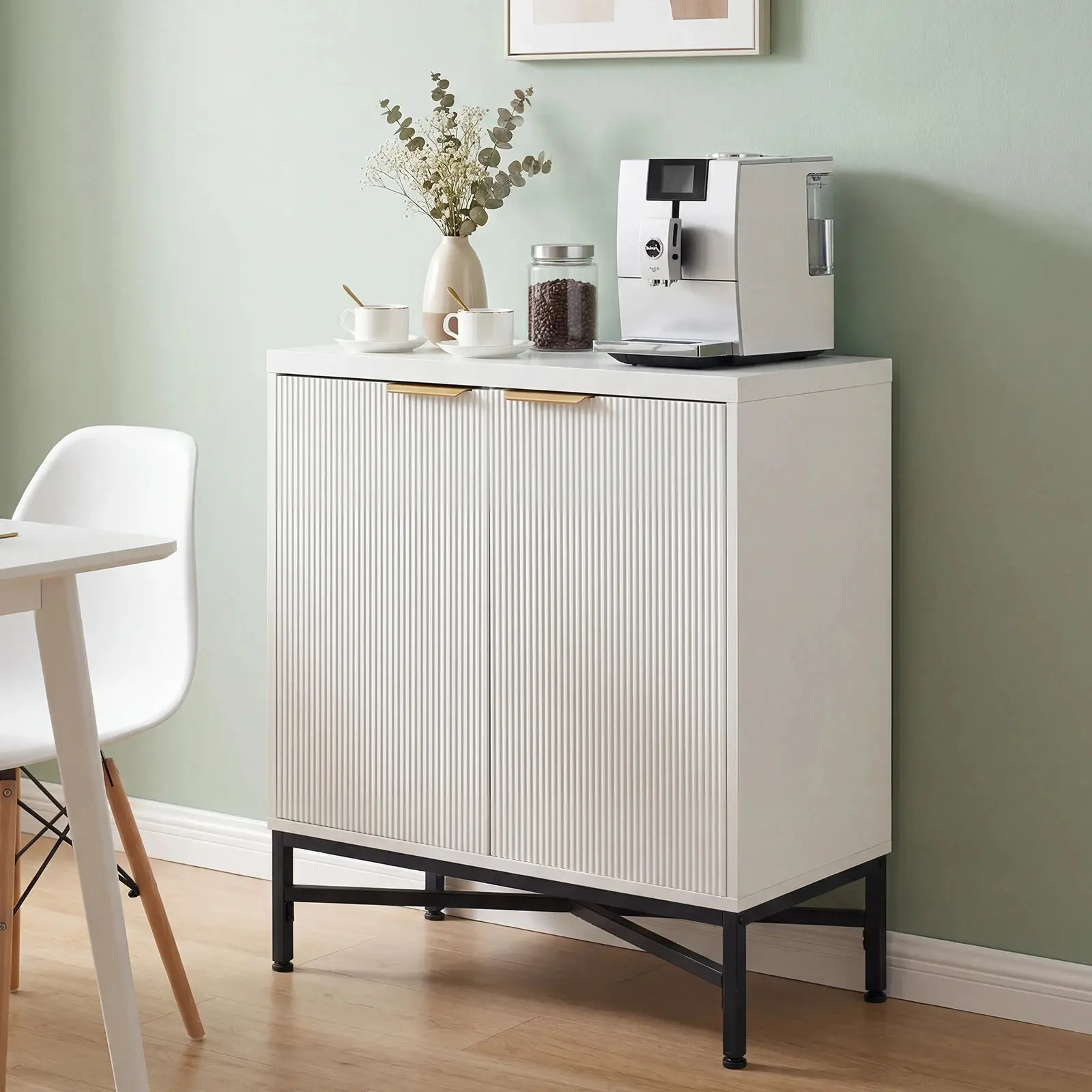 Tumba Costway JV12853WH (White) - 4