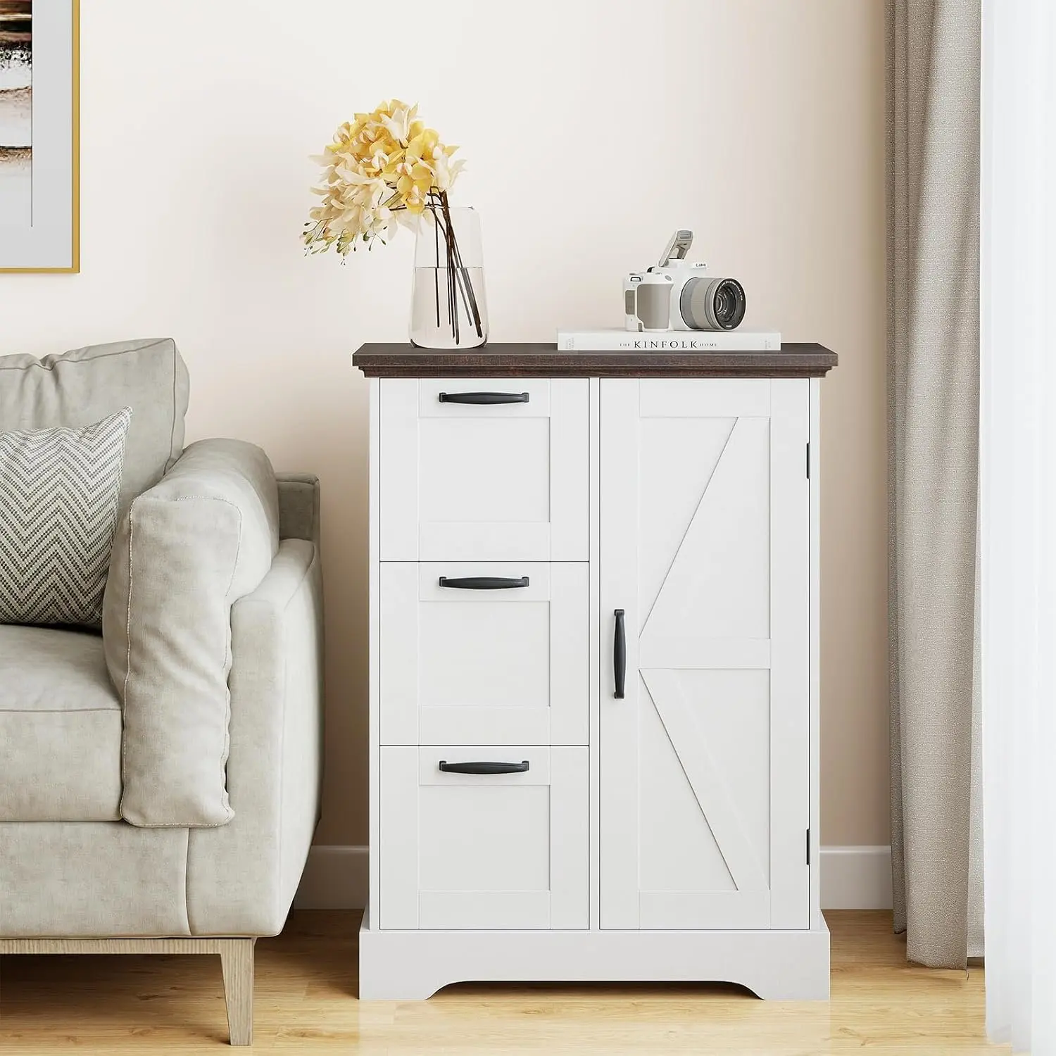 Tumba Costway JV12881WH (White) - 4