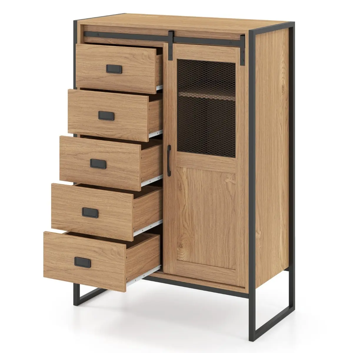 Tumba Costway JV13467NA (Natural) - 2
