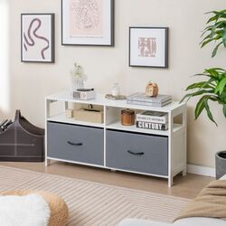 Тумба Costway JZ10180WH (White/Gray) Thumb