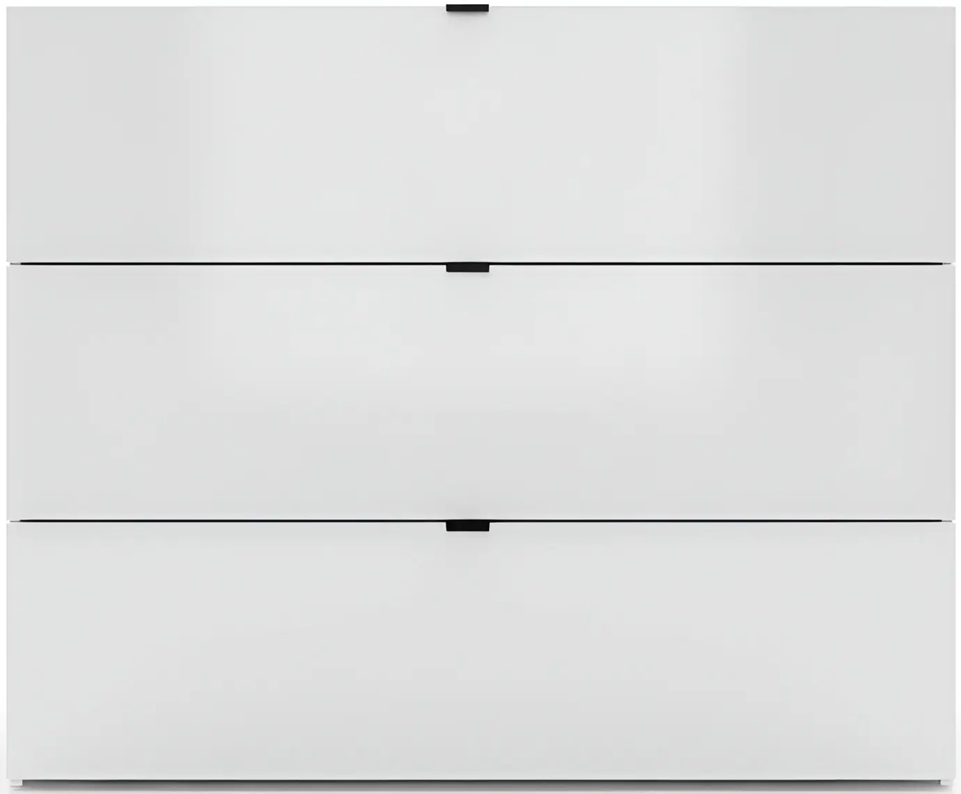 Comoda Fabrik Home Hardy 3 sertare (White Ash/White Gloss) - 2