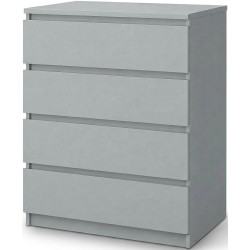 Комод Fabrik Home Havana 4S 80x103x39 (Серый) Thumb