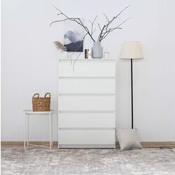 Comoda Fabrik Home Havana 5 (Ash White) Thumb