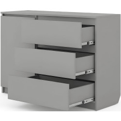 Tumba Fabrik Home Havana 3S1D (Grey) Thumb
