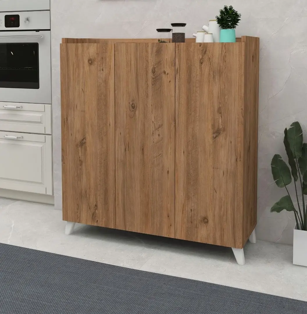 Tumba Bofigo Multifunctional Cabinet With 3 Doors (Pine)