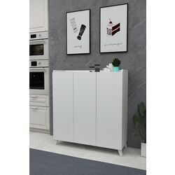 Тумба Bofigo Multifunctional Cabinet With 3 Doors (White) Thumb