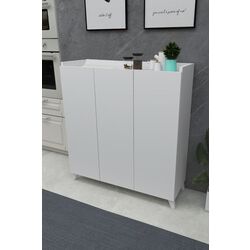 Тумба Bofigo Multifunctional Cabinet With 3 Doors (White) Thumb