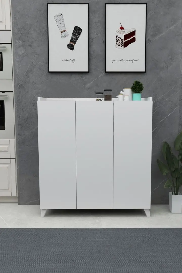Тумба Bofigo Multifunctional Cabinet With 3 Doors (White)