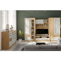 Tumba Fadome Bianco (Artisan Oak/Latte Gloss) Thumb