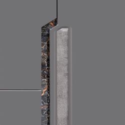 Тумба Fadome Davos D/12 (Dark Walnut/Gray Gloss) Thumb