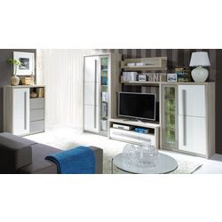 Tumba Yasen Rom8 (Ash/White Gloss/Gray Matt) Thumb