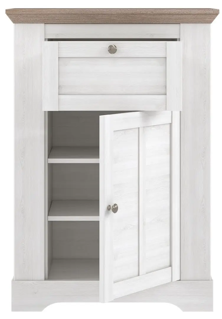 Tumba Fortuna Tanya 70.6x100.7x44.3 (White Oak/Nelson Oak) - 6