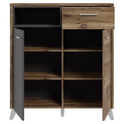 Tumba Fortuna Monica 94.5x105.8x42.8 (Flagstaff Oak/Grey) Thumb