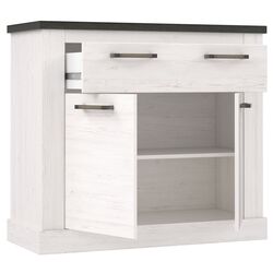 Tumba Fortuna Aladin 89x100 (White Pine/Touchwood) Thumb