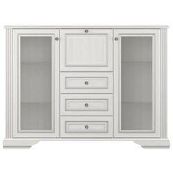 Тумба Gerbor White 2W3S1B (Ясень Снежный/Сосна Серебренная) Thumb