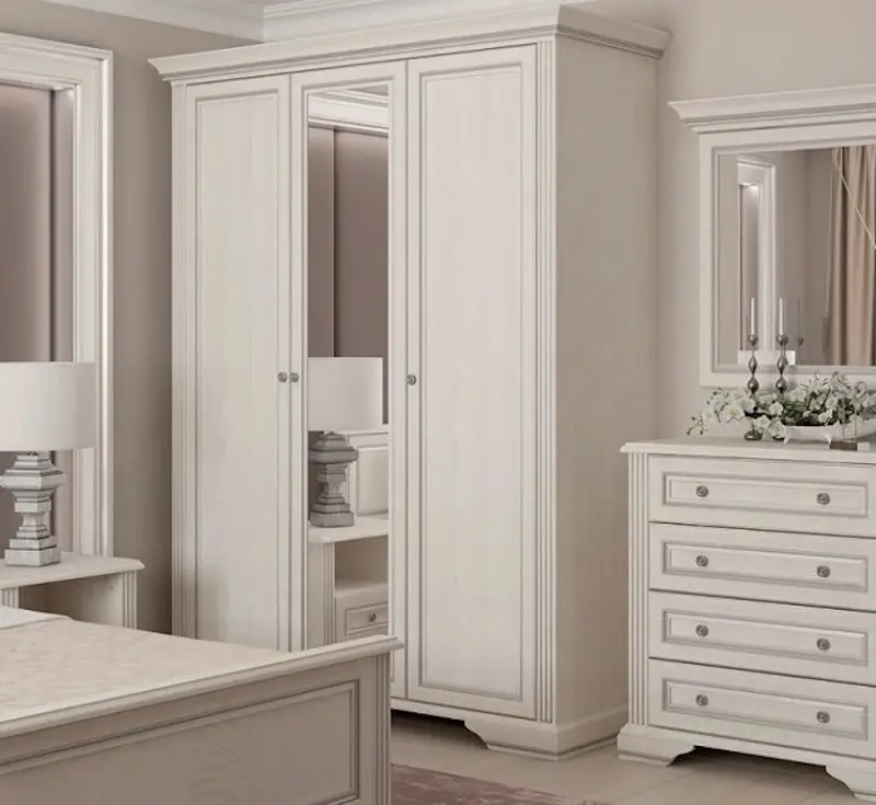 Comoda Gerbor White 4S 90 (Snow Ash/Silver Pine)