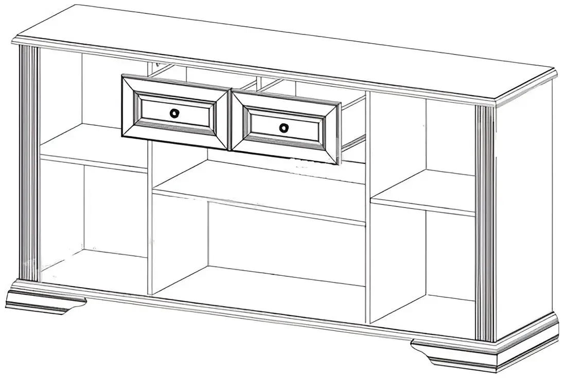 Tumba Gerbor White 4D2S (Snow Ash/Silver Pine)