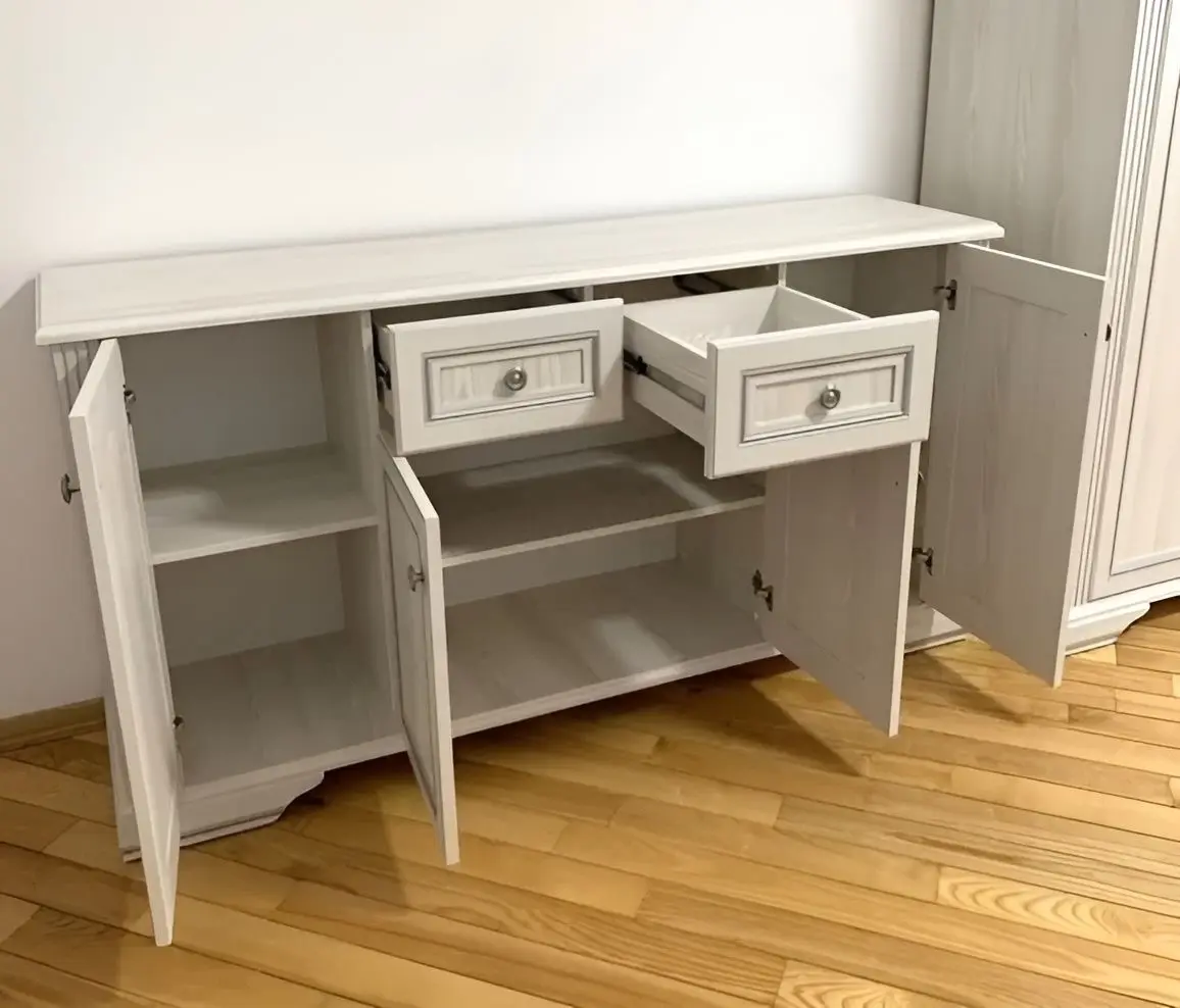 Tumba Gerbor White 4D2S (Snow Ash/Silver Pine)