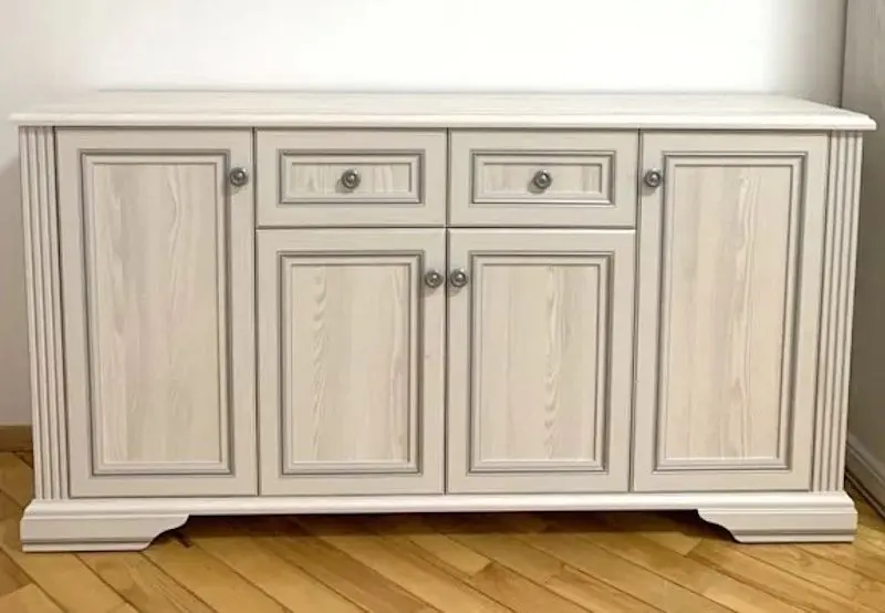 Tumba Gerbor White 4D2S (Snow Ash/Silver Pine)