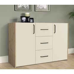 Тумба Haaus Malmo 2D3SZ 120x80 cm (Clay/Artisan Oak)