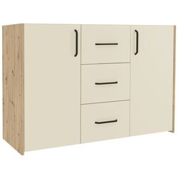 Tumba Haaus Malmo 2D3SZ 120x80 cm (Clay/Artisan Oak) Thumb