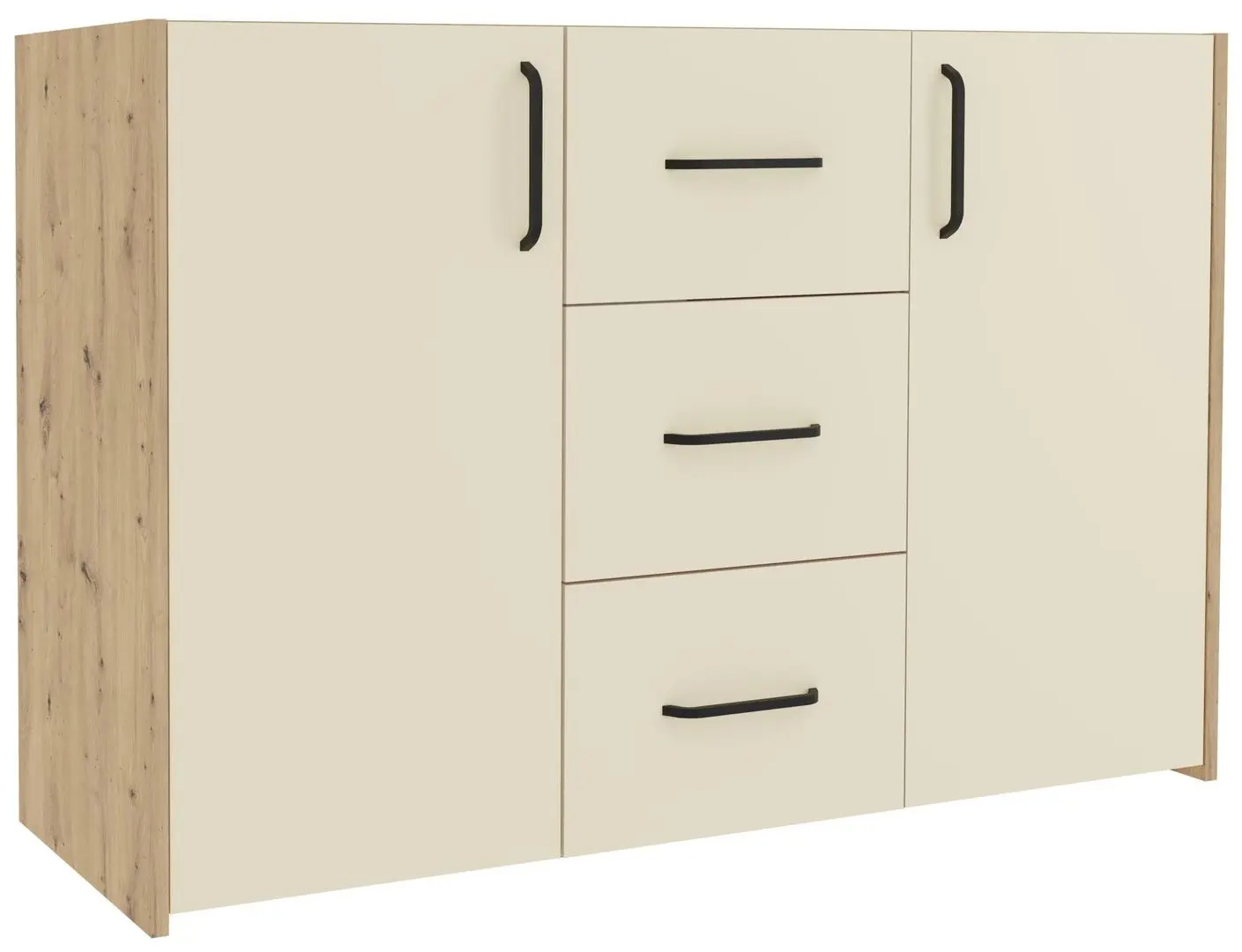 Tumba Haaus Malmo 2D3SZ 120x80 cm (Clay/Artisan Oak)