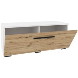 Тумба Haaus Kos 1D 95x40 cm (White/Artisan Oak) Thumb