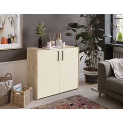 Тумба Haaus Malmo 2D 81x42 cm (Clay/Artisan Oak)