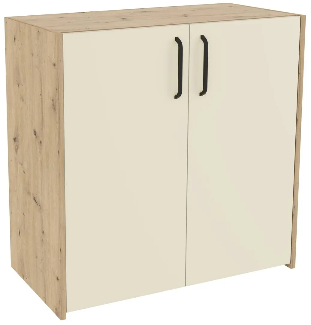 Tumba Haaus Malmo 2D 81x42 cm (Clay/Artisan Oak)