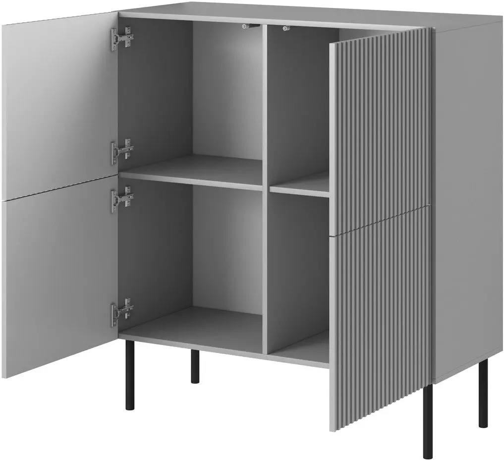 Tumba Halmar Asensio KM-2 (Light Grey/Black)