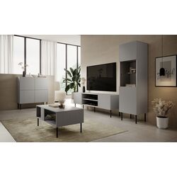 Tumba Halmar Asensio KM-2 (Light Grey/Black) Thumb