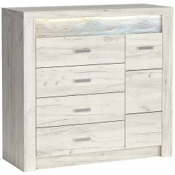 Комод Halmar Indianapolis I-17 (Craft Oak White) Thumb