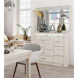 Комод Halmar Indianapolis I-17 (Craft Oak White)
