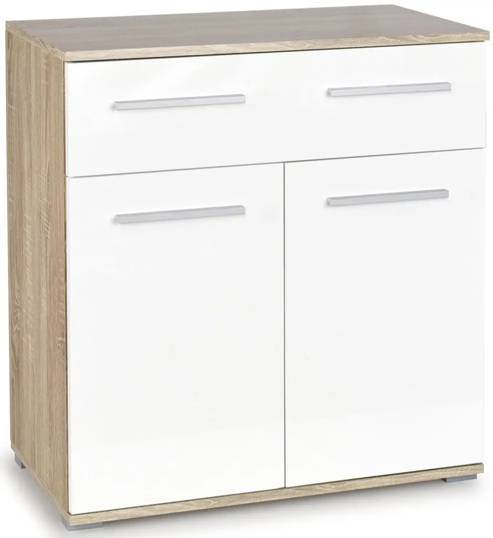 Tumba Halmar Lima KM-1 (Sonoma Oak/White)