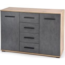 Тумба Halmar Lima KM-4 (Wotan Oak/Gray)