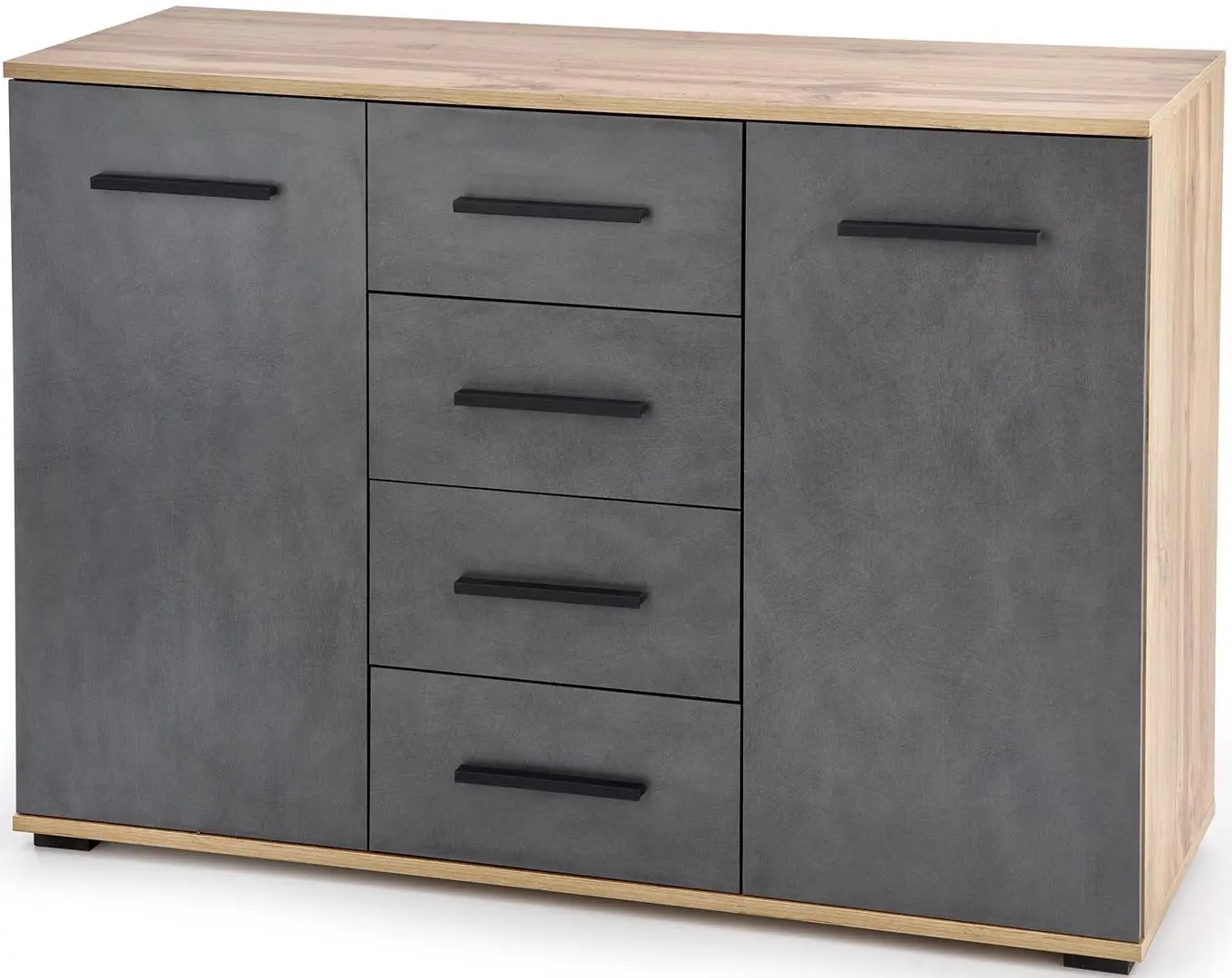 Тумба Halmar Lima KM-4 (Wotan Oak/Gray)