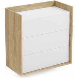 Comoda Halmar Mobius 3S suspendata (Hickory Natural/Alpine White)