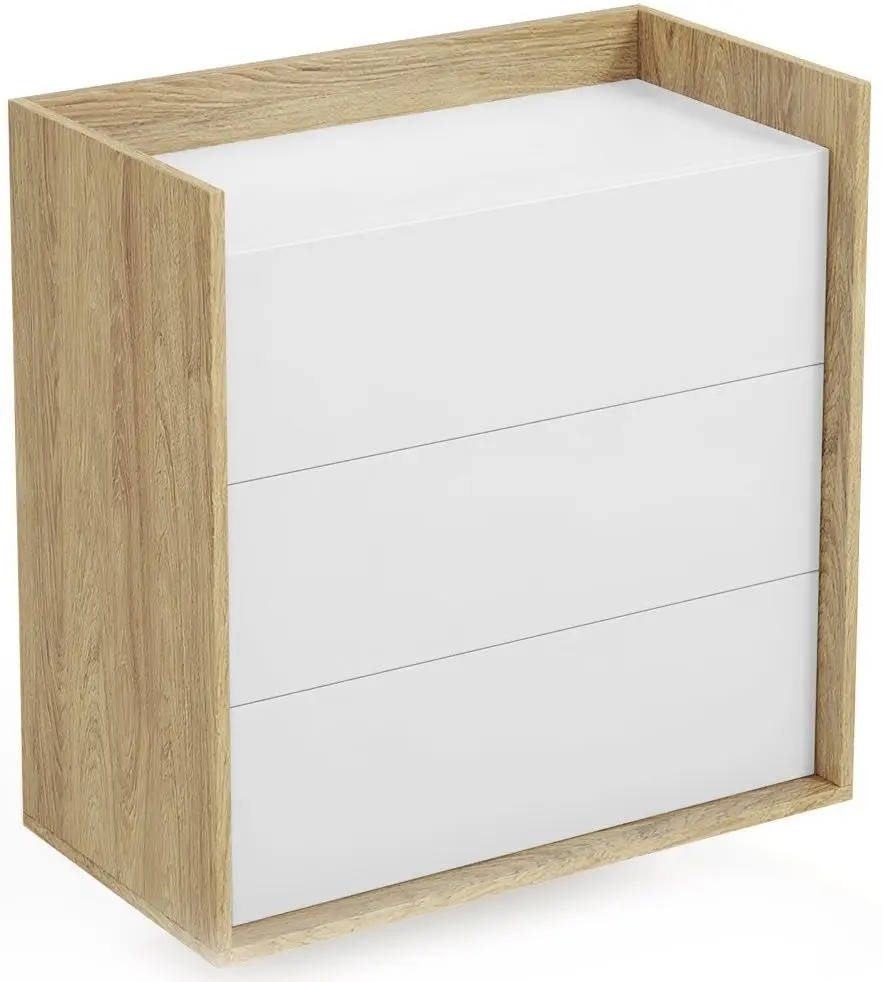 Comoda Halmar Mobius 3S suspendata (Hickory Natural/Alpine White)