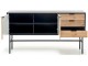 Tumba Halmar Murano KM-1 (Artisan Oak/Black)