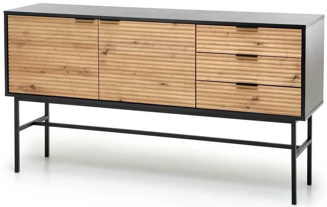 Tumba Halmar Murano KM-1 (Artisan Oak/Black)